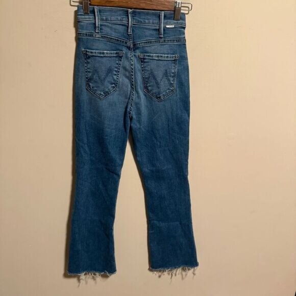 Mother Denim PETITES The Lil Hustler Ankle Fray in Healing Jar- Size 23 - Picture 8 of 9